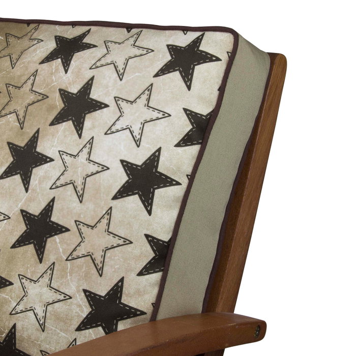 Aberto Design Cojín YM1234 Multicolor 42 x 42 cm